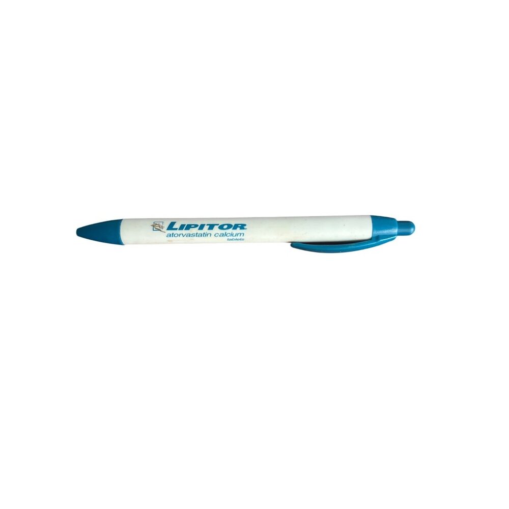 Lipitor Atorvastatin Calcium Ballpoint Pen Drug Rep Pharmaceutical Chunky